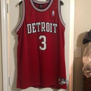 Ben Wallace Pistons Jersey XL